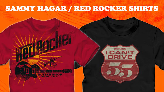 View All Sammy Hagar & Red Rocker Shirts