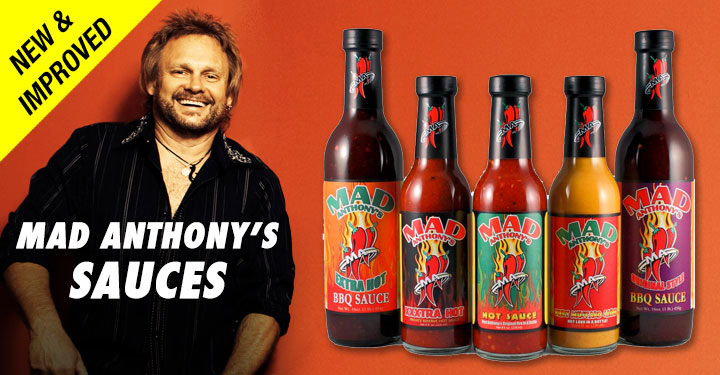 View Michael Anthonys MAD ANTHONY Hot Sauces