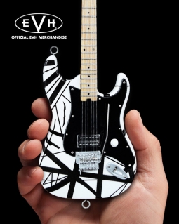EVH Black and White Mini Guitar