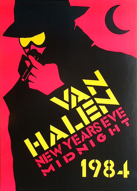 1984 promo poster van