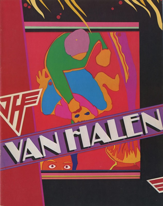 fair warning tourbook van halen store