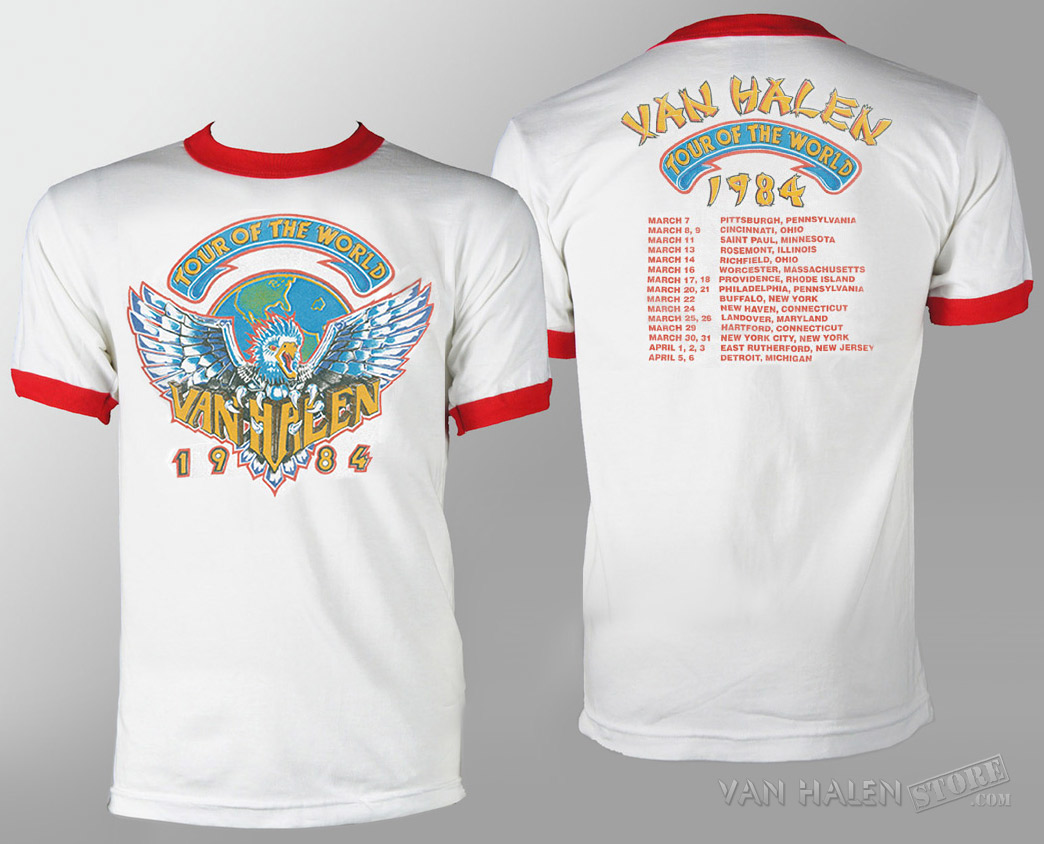t-shirt van halen t-shirt van halen