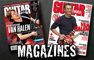 View All Magazines featuring articles on the members of Van Halen