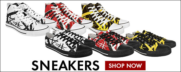 View all EVH Striped Sneakers.