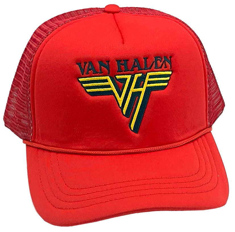 Red Trucker Hat: Van Halen Store