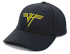 Yellow Logo Black Baseball Cap