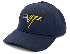 Yellow Logo Navy Baseball Cap
