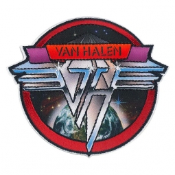 Space Logo Embroidered Iron-On Patch