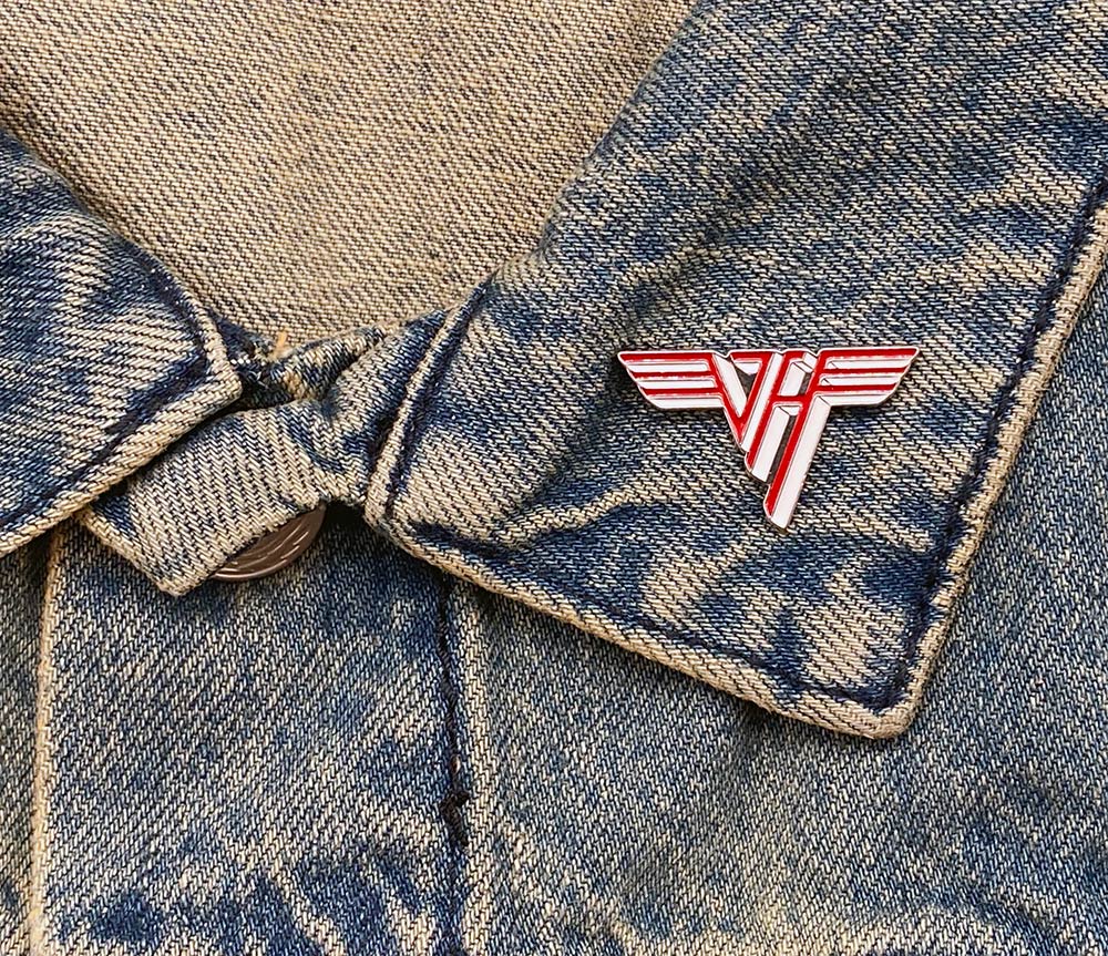 Van Halen Logo Enamel Lapel Pin
