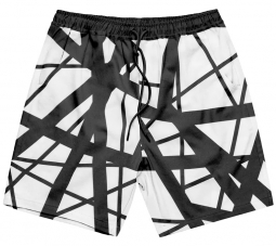 White/Black Swim Shorts