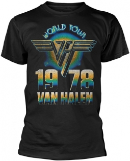 Black / Distressed 1978 Tour Shirt