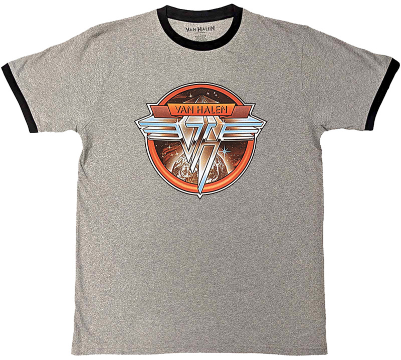 Grey Ringer Shirt: Van Halen Store