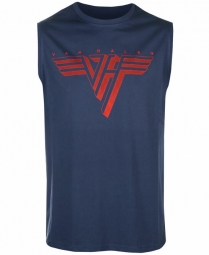 Red Logo Sleeveless Shirt