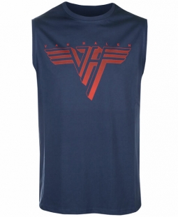 Red Logo Sleeveless Shirt