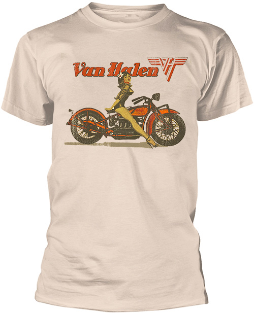 Biker Pin-Up Shirt: Van Halen Store