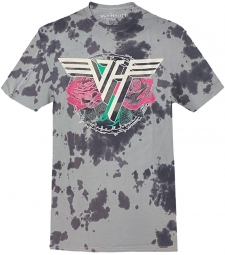 Barbed Wire & Roses Logo Tie Dye