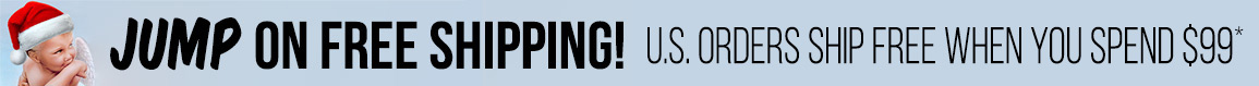 Jump for free US Shipping on orders of $99 or more