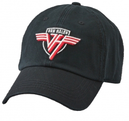 V-an H-Alen Classic Logo Men and Women Adjustable Sandwich Pointed Baseball Cap Outdoor Indoor Leisure Baseball Cap Black
