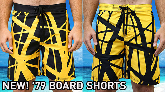 van halen board shorts