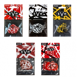 All 5 EVH Player's Packs Guitar Picks