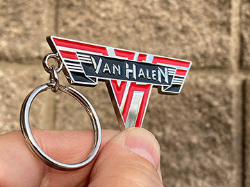 Van Halen Metal Keychain at Van Halen Store