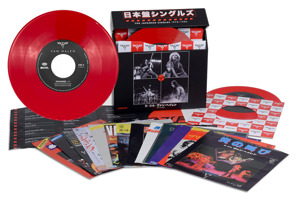 Van Halen: The Japanese Singles RED VINYL: Van Halen Store