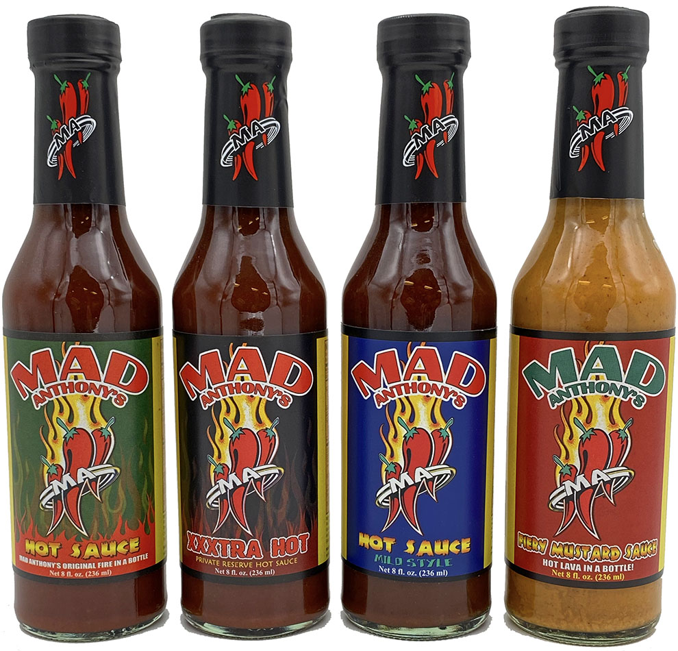 Mad Anthony Sauce 4-Pack