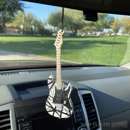 EVH Black & White Guitar Ornament