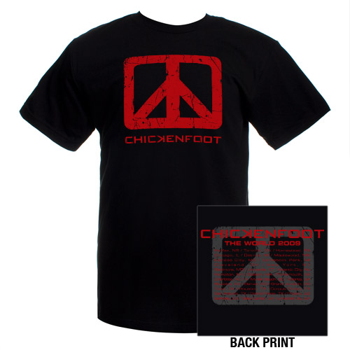 chickenfoot t shirt