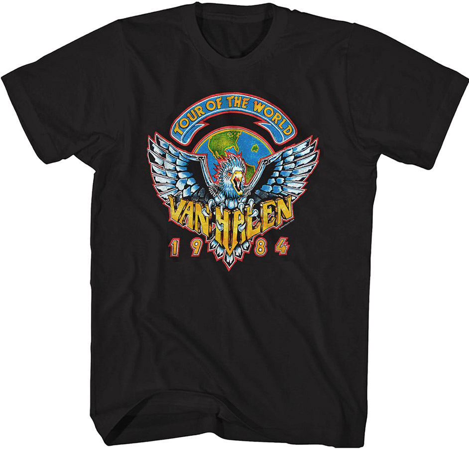 1984 Tour of the World Shirt: Van Halen 