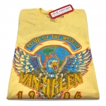 Yellow 1984 Tour Tee: Van Halen Store