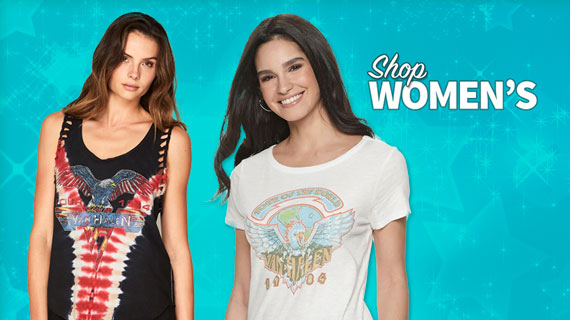 View All Van Halen Shirts for Women