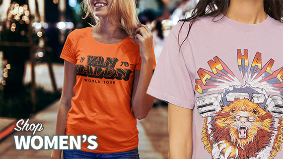 Shop Womens at Van Halen Store